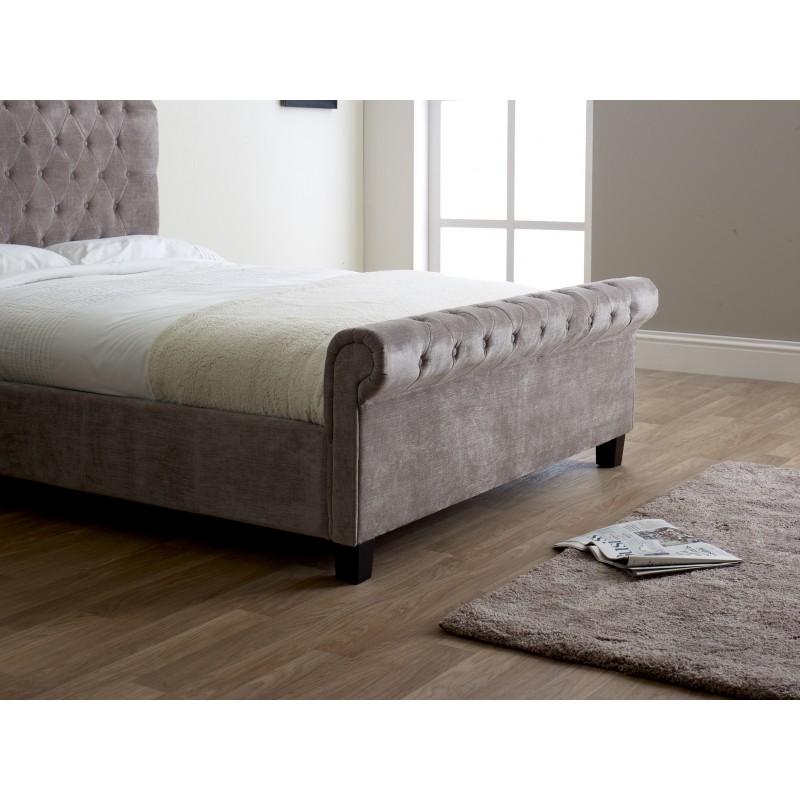 LL Orbit Mink 4ft6 Double bedstead